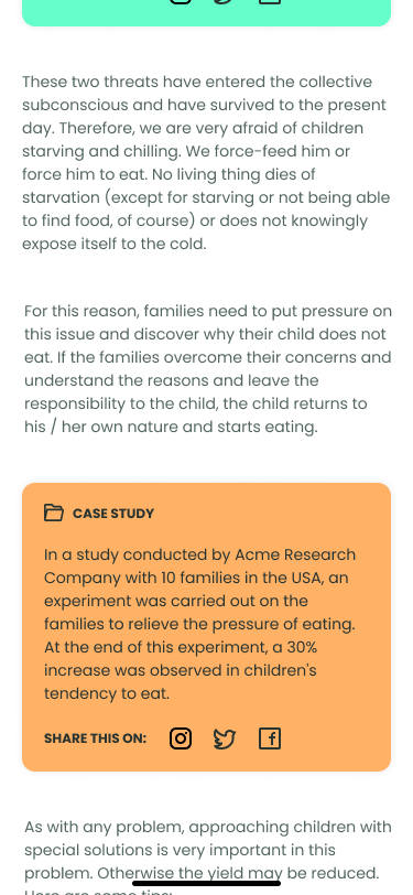Article detail with case study highlighted